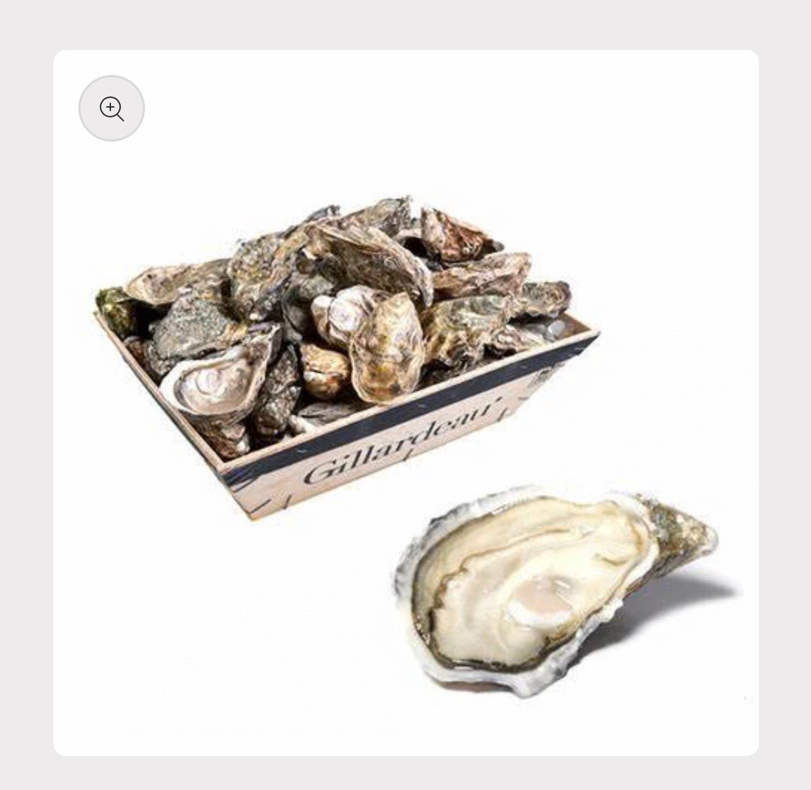 Gillardeau Oysters | Nr2 Spéciale | 12 pcs Box