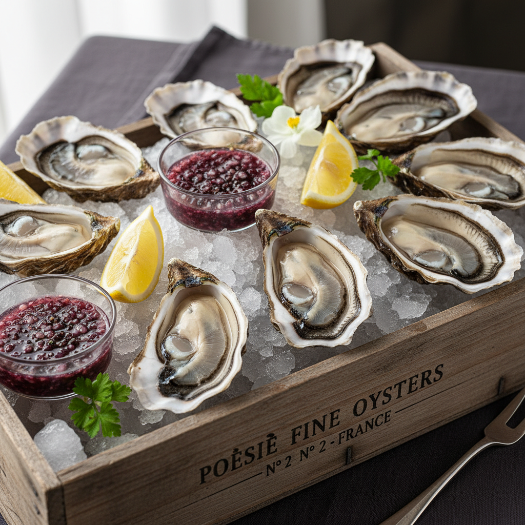 Poesie Fine oysters Nr 2 in box