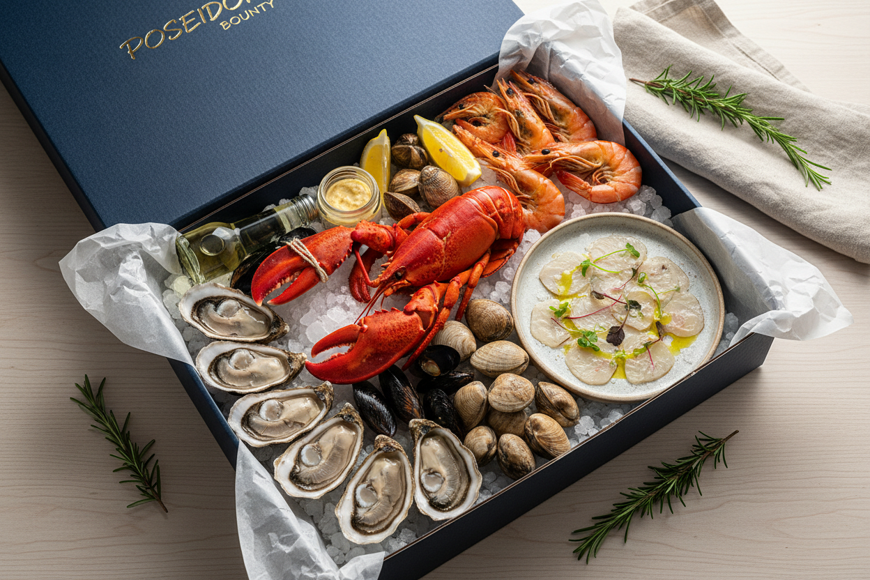 Luxury Shellfish Platter in Delivery Box