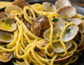 Serving suggestion: vongole clams tossed with pasta and herbs; pasta not included